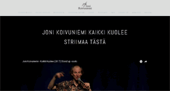 Desktop Screenshot of jonikoivuniemi.fi